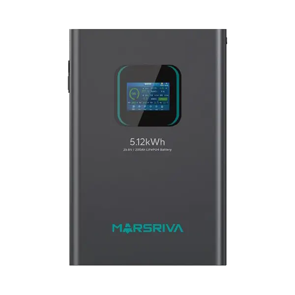 باتری لیتیومی 5.12 کیلووات 25.6V برند Marsriva