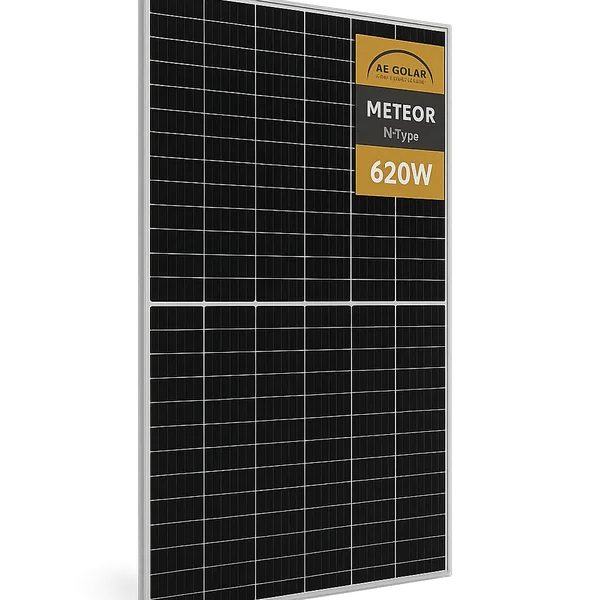 پنل خورشیدی 620 وات AE Solar METEOR N-Type