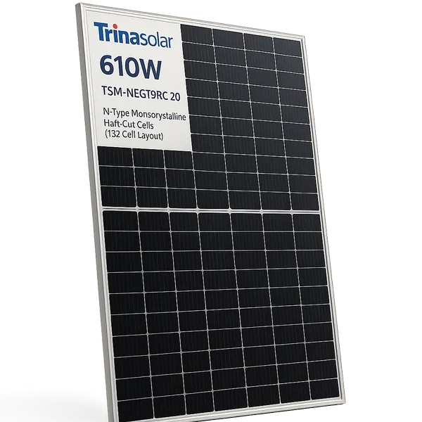 پنل خورشیدی 610 وات Trina Solar مدل TSM-NEG19RC.20