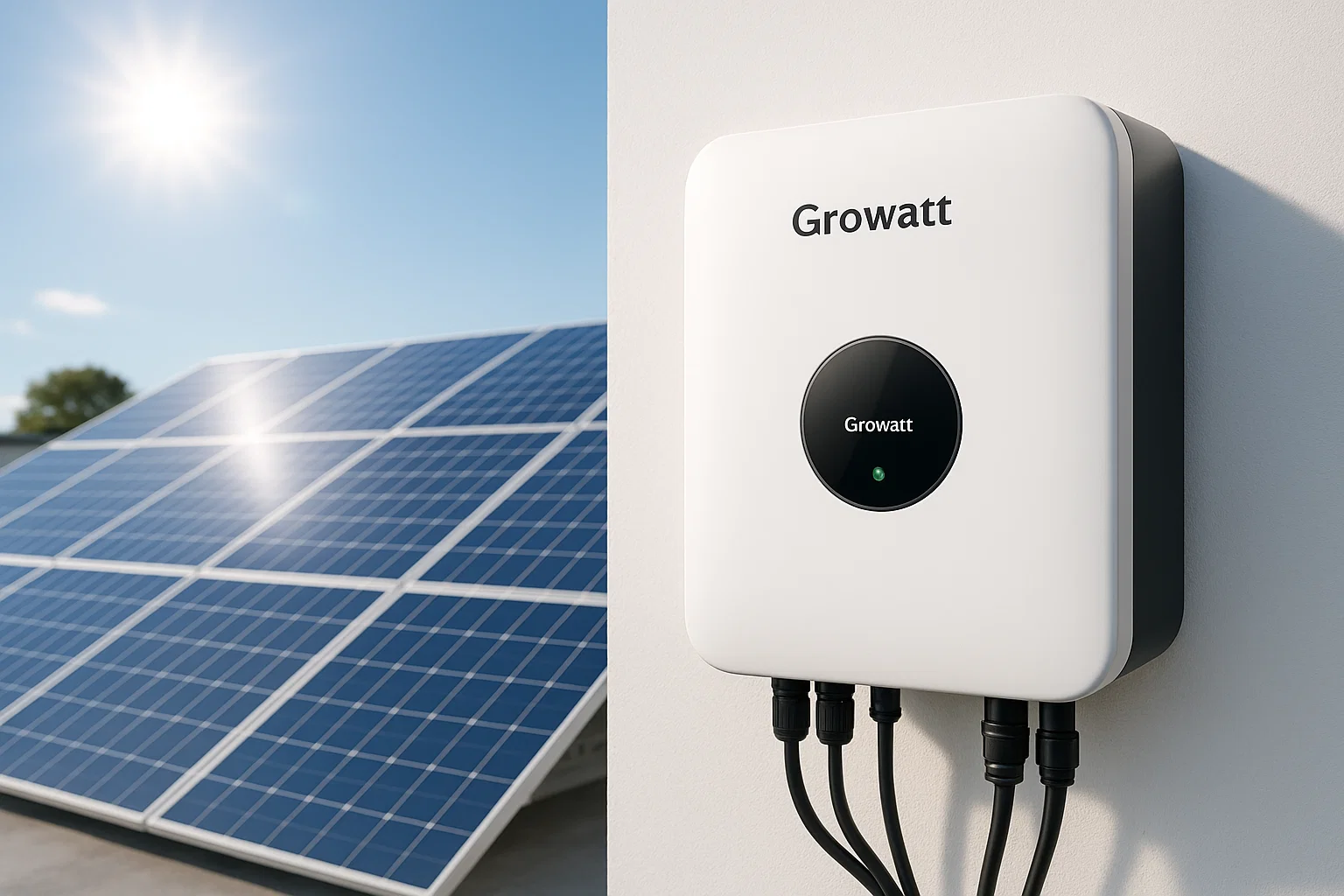 سانورتر خورشیدی Growatt