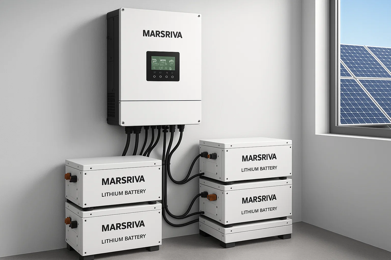 باتری لیتیومی MARSRIVA